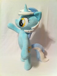 Size: 1936x2592 | Tagged: safe, artist:planetplush, lyra heartstrings, pony, irl, photo, plushie, posable, solo