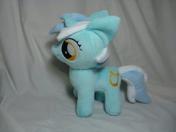 Size: 900x675 | Tagged: safe, artist:planetplush, lyra heartstrings, pony, filly, irl, photo, plushie, solo