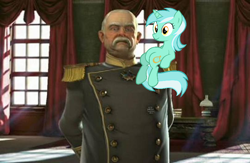 Size: 810x528 | Tagged: safe, lyra heartstrings, 1870s, 1880s, 1890s, 19th century, civilization, civilization v, germany, northern europe, otto von bismarck, prussia, sitting, sitting lyra, walrus moustache