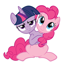 Size: 1317x1193 | Tagged: artist needed, safe, derpibooru import, pinkie pie, twilight sparkle, earth pony, pony, c:, conjoined, crossed hooves, female, frown, fusion, glare, grumpy, happy, help us, hilarious in hindsight, i dont even, lesbian, looking at you, multiple heads, sewn together, shipping, simple background, smiling, together forever, transparent background, twinkie, two heads, unamused, wat, we have become one, what has science done, wtf