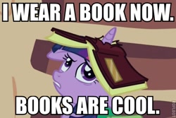 Size: 518x347 | Tagged: safe, derpibooru import, screencap, twilight sparkle, book, doctor who, meme, solo