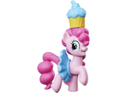 Size: 489x357 | Tagged: safe, pinkie pie, earth pony, pony, blind bag, female, mare, pink coat, pink mane, solo, toy