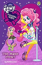 Size: 226x346 | Tagged: safe, fluttershy, pinkie pie, equestria girls, rainbow rocks, book, box art, equestria girls logo, microphone, perdita finn, united kingdom