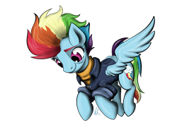 Size: 1280x906 | Tagged: safe, artist:maneiacmayhem, derpibooru import, rainbow dash, pegasus, pony, older, older rainbow dash, simple background, solo, transparent background