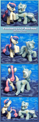 Size: 1024x3170 | Tagged: safe, artist:bearded-brony, bon bon, lyra heartstrings, sweetie drops, pony, custom, irl, photo, toy