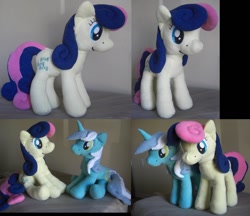 Size: 1024x883 | Tagged: safe, artist:theculturewarrior, bon bon, lyra heartstrings, sweetie drops, irl, photo, plushie