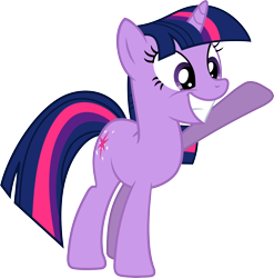 Size: 6000x6063 | Tagged: safe, artist:slb94, derpibooru import, twilight sparkle, unicorn twilight, pony, unicorn, games ponies play, absurd resolution, female, grin, mare, simple background, smiling, solo, squee, transparent background, vector