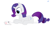 Size: 1920x1117 | Tagged: safe, artist:dafiltafish, rarity, pony, unicorn, magazine, simple background, white background