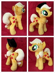 Size: 1024x1365 | Tagged: safe, artist:equinepalette, applejack, irl, photo, plushie, solo