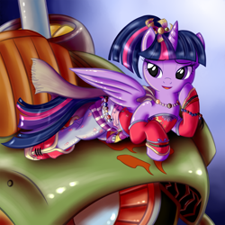 Size: 2800x2800 | Tagged: safe, artist:beamsaber, derpibooru import, twilight sparkle, twilight sparkle (alicorn), alicorn, pony, cosplay, crossover, draw me like one of your french girls, female, final fantasy, final fantasy vi, mare, solo, terra branford