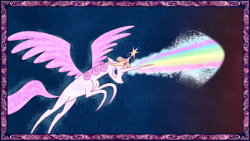 Size: 1280x720 | Tagged: safe, screencap, princess celestia, alicorn, pony, friendship is magic, female, magic, mare, pink-mane celestia, solo