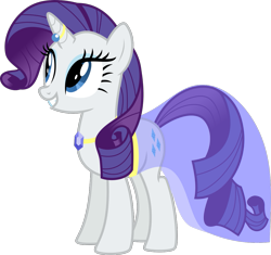 Size: 1151x1080 | Tagged: safe, artist:iknowpony, rarity, pony, unicorn, .svg available, clothes, dress, female, mare, simple background, smiling, solo, transparent background, vector