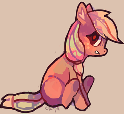 Size: 532x489 | Tagged: safe, artist:cherivinca, part of a set, applejack, earth pony, pony, female, mare, solo