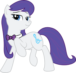 Size: 1920x1865 | Tagged: safe, edit, octavia melody, rarity, earth pony, pony, bowtie, female, fusion, mare, palette swap, ponyar fusion, raised hoof, recolor, simple background, solo, transparent background, vector, vector edit