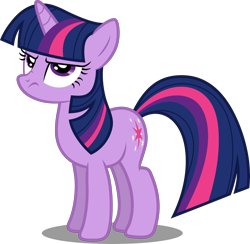 Size: 5000x4873 | Tagged: safe, artist:dashiesparkle, derpibooru import, twilight sparkle, unicorn twilight, unicorn, absurd resolution, simple background, solo, transparent background, twilight is not amused, unamused, vector