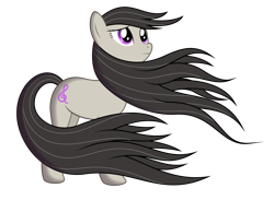 Size: 7000x5128 | Tagged: safe, artist:martinnus1, octavia melody, earth pony, pony, absurd resolution, cutie mark, female, hooves, mare, simple background, solo, transparent background, vector, windswept mane