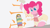 Size: 1920x1080 | Tagged: safe, artist:donzatch, pinkie pie, earth pony, pony, blushing, clothes, hammer, hoof hold, japanese, nichijou, ponified, school uniform, solo