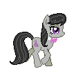 Size: 110x100 | Tagged: safe, artist:botchan-mlp, octavia melody, earth pony, pony, animated, cute, desktop ponies, female, mare, pixel art, running, simple background, solo, sprite, tavibetes, transparent background, trotting, walk cycle