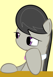 Size: 367x529 | Tagged: safe, artist:erthilo, octavia melody, earth pony, pony, bored, cropped, solo