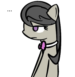 Size: 307x315 | Tagged: artist needed, safe, octavia melody, earth pony, pony, ..., female, gray coat, mare