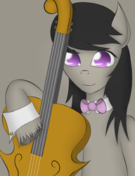 Size: 784x1019 | Tagged: safe, artist:glittersonyourface, octavia melody, earth pony, pony, hooves, solo, unshorn fetlocks