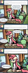 Size: 700x1830 | Tagged: safe, bon bon, lyra heartstrings, sweetie drops, oc, ask dawnstar, dawnstar, tumblr