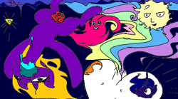 Size: 1082x602 | Tagged: safe, artist:prismspark, princess celestia, alicorn, pony, acid, drugs, flower, hallucination, illuminati, lsd, ms paint, mumblecore, not salmon, rose, sketch, sunbutt, trippy, wat