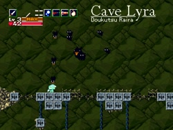 Size: 640x480 | Tagged: safe, artist:dirkos, lyra heartstrings, cave story, fan game, game, sprite mod