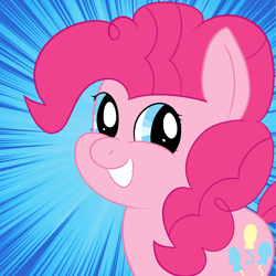 Size: 2000x2000 | Tagged: safe, artist:php47, pinkie pie, earth pony, pony, female, mare, pink coat, pink horse daily, pink mane, solo
