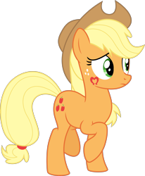 Size: 4941x6000 | Tagged: safe, artist:aethon056, applejack, earth pony, pony, the mane attraction, .svg available, absurd resolution, female, freckles, hoofsies, mare, simple background, solo, transparent background, vector