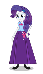 Size: 550x928 | Tagged: safe, artist:cartoonmasterv3, rarity, equestria girls, alternate universe, clothes, long skirt, skirt, solo