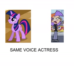 Size: 1653x1495 | Tagged: safe, derpibooru import, twilight sparkle, english, exploitable meme, meme, same voice actor, the fairly oddparents