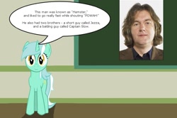 Size: 887x588 | Tagged: safe, lyra heartstrings, chalkboard, human studies101 with lyra, james may, top gear