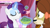 Size: 1920x1080 | Tagged: safe, screencap, rarity, yona, pony, unicorn, she's all yak, brussel sprouts, glowing horn, levitation, magic, telekinesis