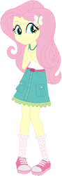 Size: 195x545 | Tagged: safe, artist:ra1nb0wk1tty, fluttershy, equestria girls, legend of everfree, camp everfree outfits, clothes, shoes, shorts, simple background, socks, solo, white background