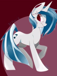 Size: 3000x4000 | Tagged: safe, artist:dannie, dj pon-3, vinyl scratch, pony, unicorn, absurd resolution, pixiv