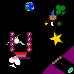 Size: 2000x2000 | Tagged: safe, artist:g-is-you, princess celestia, princess luna, alicorn, pony, ball, black background, bouncing, bumper, casino night zone, celestia's crown, club, crossover, crown, earth, jewelry, luna's crown, magic, moon, portal, regalia, rolling, simple background, slot machine, sonic the hedgehog (series), space, spade, sparkles, spin dash, spread wings, spring, stars, wings