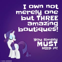 Size: 960x960 | Tagged: safe, rarity, pony, unicorn, facebook, official, rarity month