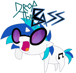 Size: 1992x1932 | Tagged: safe, artist:skunkydrdz, dj pon-3, vinyl scratch, pony, unicorn, drop the bass, simple background, solo