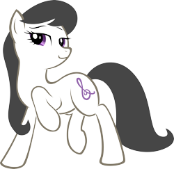 Size: 3501x3396 | Tagged: safe, artist:sazlo, octavia melody, earth pony, pony, simple background, solo, transparent background, vector