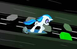 Size: 1000x640 | Tagged: safe, artist:proteusiii, dj pon-3, vinyl scratch, pony, unicorn, audiosurf, rhythm game