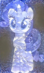 Size: 358x601 | Tagged: safe, edit, rarity, pony, unicorn, crystal, dreamscope edit