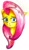 Size: 758x1306 | Tagged: safe, artist:thatonegib, fluttershy, pegasus, pony, colored pencil drawing, cute, floppy ears, looking at you, simple background, smiling, solo, traditional art, white background