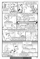 Size: 2100x3150 | Tagged: safe, artist:burning-heart-brony, applejack, rarity, spike, dragon, earth pony, pony, unicorn, comic:friendship isnt canon, bad dream, basket, bushel basket, comic, fire, older, older spike