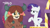 Size: 1920x1080 | Tagged: safe, edit, edited screencap, screencap, rarity, yona, pony, unicorn, yak, she's all yak, bipedal, bow, cloven hooves, discovery family logo, disgusted, duo, female, hair bow, mare, meme, meme origin, monkey swings