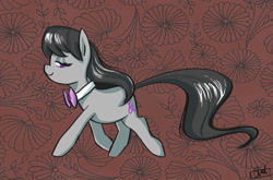 Size: 2000x1320 | Tagged: safe, artist:romaniz, octavia melody, earth pony, pony, smiling, solo