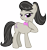 Size: 4719x5000 | Tagged: safe, artist:jennieoo, octavia melody, earth pony, pony, absurd resolution, alternate hairstyle, ponytail, simple background, solo, transparent background, vector