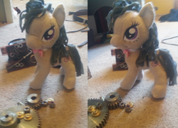 Size: 2896x2080 | Tagged: safe, octavia melody, earth pony, pony, funrise, irl, photo, plushie, toy