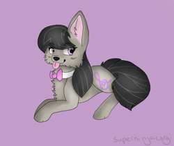 Size: 586x495 | Tagged: safe, artist:superninjacorgi, octavia melody, dog, dogified, solo, species swap