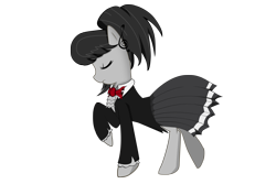 Size: 3000x2000 | Tagged: safe, artist:franticlava, octavia melody, earth pony, pony, female, mare, simple background, solo, transparent background